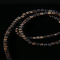 “Zhuyan” A-Grade Green Kynam Square Mala — Multi-Loop Zen Strand | Hainan Limu