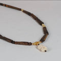 “Sui Sui Chang’an” G-Grade White Kynam Mala Necklace — Natural Form