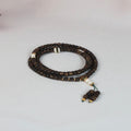 “Meng Zai Guli”  G-Grade Green Kynam Straight-Cut Mala — Multi-Loop Strand